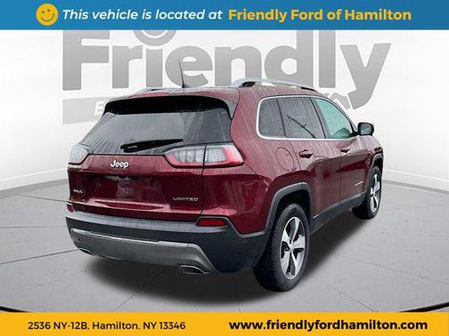 Velvet Red Pearlcoat 2021 Jeep Cherokee Limited