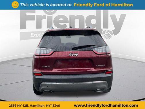 Velvet Red Pearlcoat 2021 Jeep Cherokee Limited
