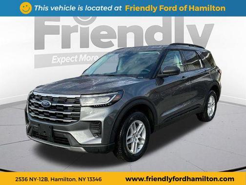 CARBONIZED GRAY METALLIC 2026 Ford Explorer Active w/200A Pkg