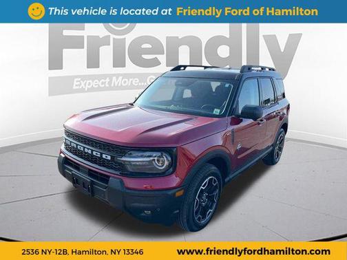 RUBY RED METALLIC TC 2025 Ford Bronco Sport Outer Banks