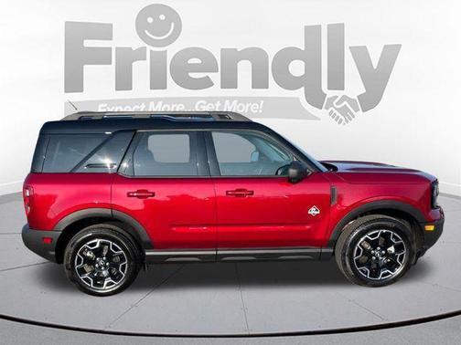 RUBY RED METALLIC TC 2025 Ford Bronco Sport Outer Banks