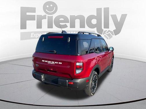 RUBY RED METALLIC TC 2025 Ford Bronco Sport Outer Banks