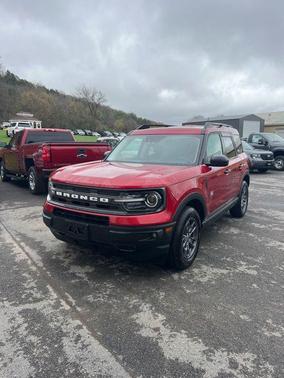 Rapid Red Metallic Tinted Clearcoat 2021 Ford Bronco Sport Big Bend