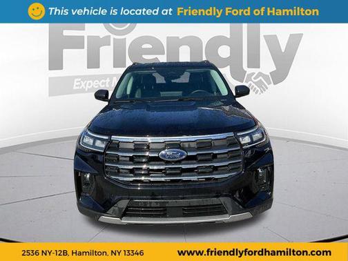 AGATE BLACK METALLIC 2025 Ford Explorer Active