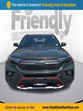 FORGED GREEN METALLIC 2022 Ford Explorer Timberline