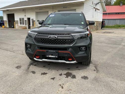FORGED GREEN METALLIC 2022 Ford Explorer Timberline