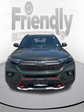 FORGED GREEN METALLIC 2022 Ford Explorer Timberline