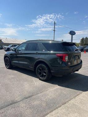 FORGED GREEN METALLIC 2022 Ford Explorer Timberline