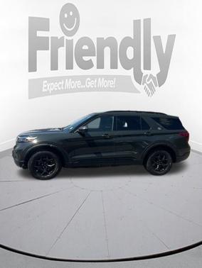 FORGED GREEN METALLIC 2022 Ford Explorer Timberline