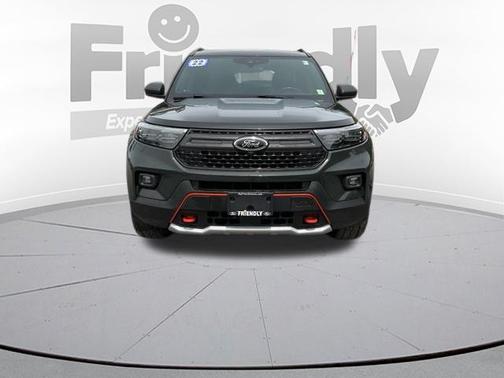 FORGED GREEN METALLIC 2022 Ford Explorer Timberline