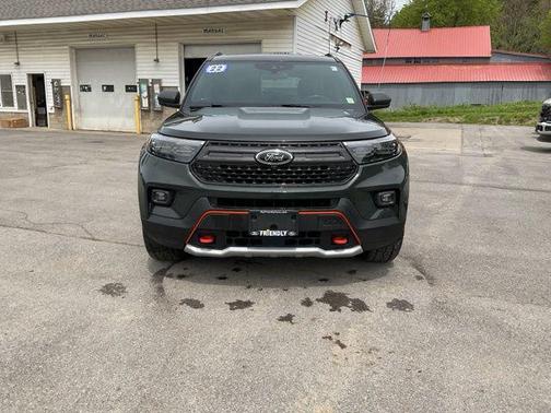 FORGED GREEN METALLIC 2022 Ford Explorer Timberline