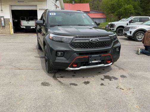FORGED GREEN METALLIC 2022 Ford Explorer Timberline