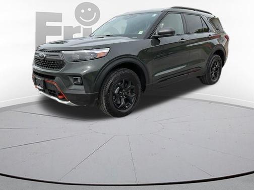 FORGED GREEN METALLIC 2022 Ford Explorer Timberline