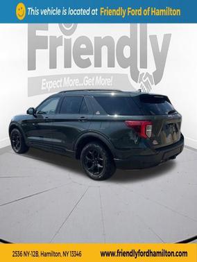 FORGED GREEN METALLIC 2022 Ford Explorer Timberline