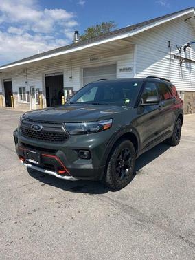 FORGED GREEN METALLIC 2022 Ford Explorer Timberline