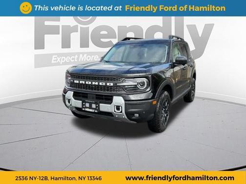 SHADOW BLACK 2026 Ford Bronco Sport Badlands