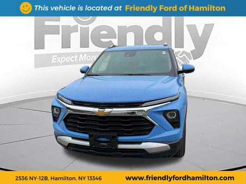 Fountain Blue 2024 Chevrolet Trailblazer LT