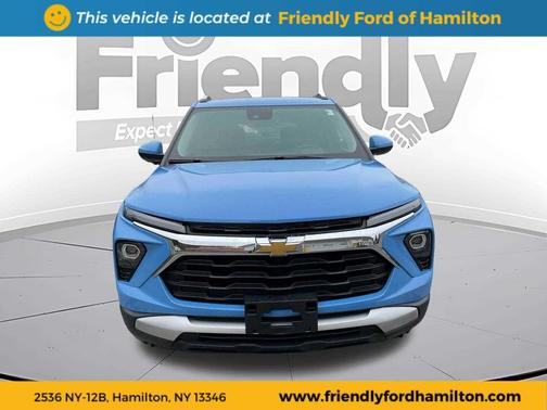 Fountain Blue 2024 Chevrolet Trailblazer LT