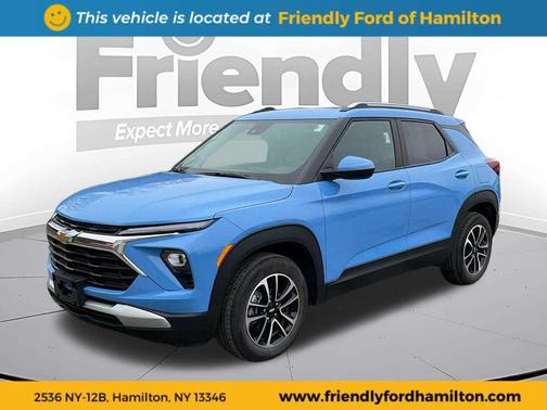 Fountain Blue 2024 Chevrolet Trailblazer LT