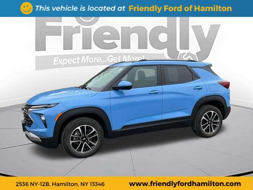 Fountain Blue 2024 Chevrolet Trailblazer LT