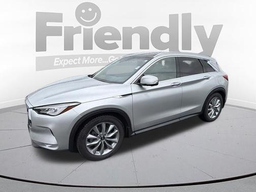 Liquid Platinum 2021 INFINITI QX50 ESSENTIAL AWD