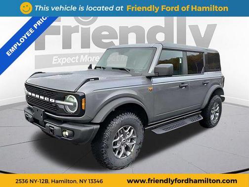 CARBONIZED GRAY METALLIC 2025 Ford Bronco Badlands