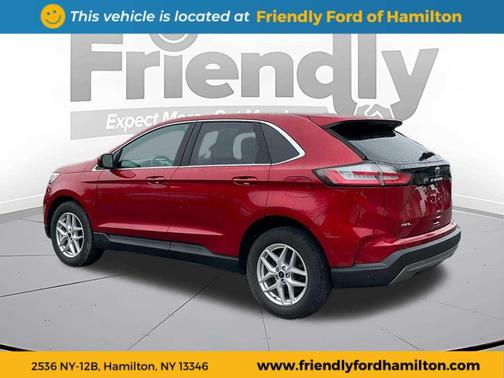 Rapid Red Metallic Tinted Clearcoat 2023 Ford Edge SEL
