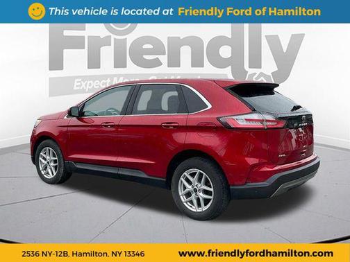 Rapid Red Metallic Tinted Clearcoat 2023 Ford Edge SEL