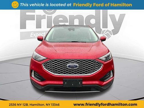 Rapid Red Metallic Tinted Clearcoat 2023 Ford Edge SEL
