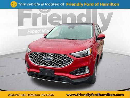 Rapid Red Metallic Tinted Clearcoat 2023 Ford Edge SEL