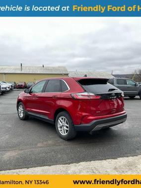 Rapid Red Metallic Tinted Clearcoat 2023 Ford Edge SEL
