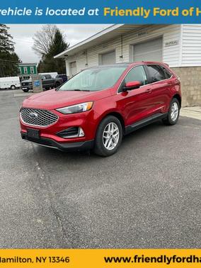 Rapid Red Metallic Tinted Clearcoat 2023 Ford Edge SEL