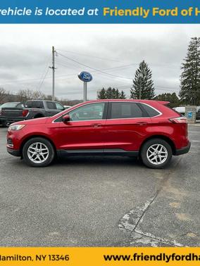 Rapid Red Metallic Tinted Clearcoat 2023 Ford Edge SEL