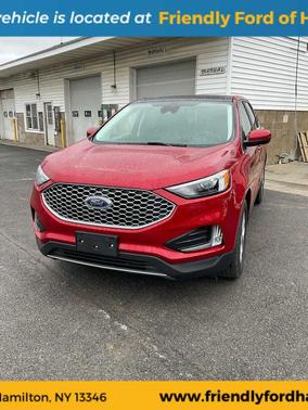 Rapid Red Metallic Tinted Clearcoat 2023 Ford Edge SEL