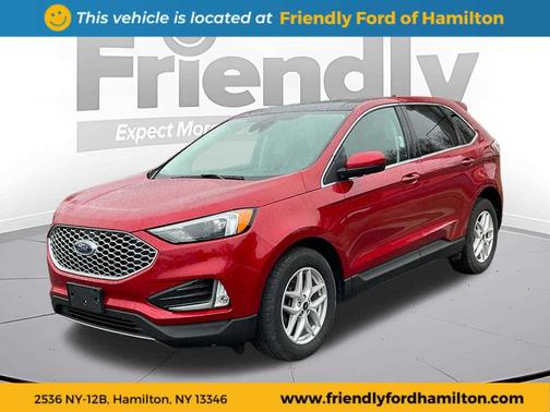 Rapid Red Metallic Tinted Clearcoat 2023 Ford Edge SEL