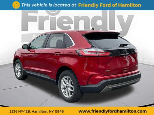 Rapid Red Metallic Tinted Clearcoat 2023 Ford Edge SEL