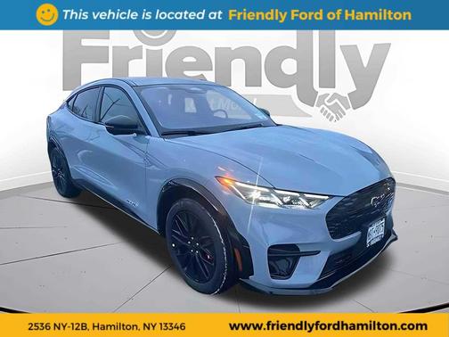 Glacier Gray Metallic TriCoat 2025 Ford Mustang Mach-E Premium