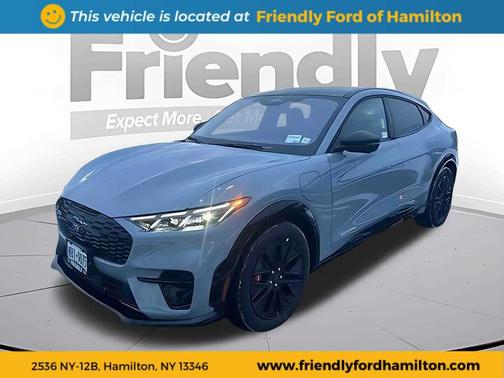 Glacier Gray Metallic TriCoat 2025 Ford Mustang Mach-E Premium