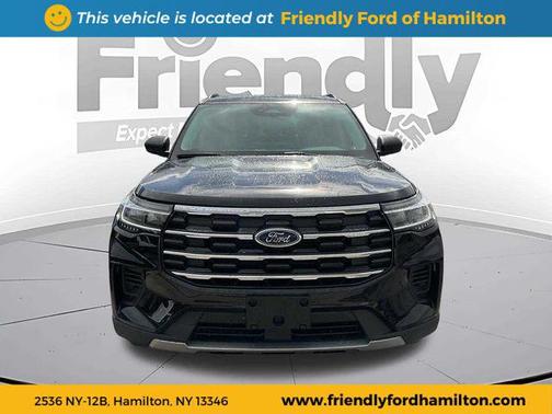 Agate Black Metallic 2026 Ford Explorer Active