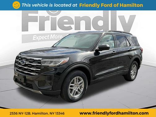 Agate Black Metallic 2026 Ford Explorer Active