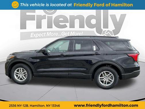 Agate Black Metallic 2026 Ford Explorer Active