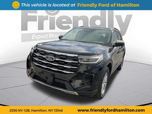 Agate Black Metallic 2026 Ford Explorer Active