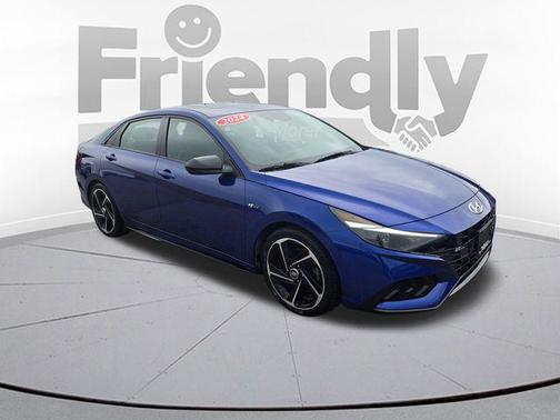 Intense Blue 2023 Hyundai ELANTRA N Line