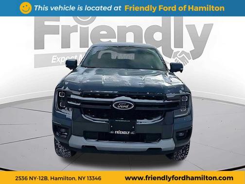 Azure Gray Metallic Tri-Coat 2024 Ford Ranger LARIAT