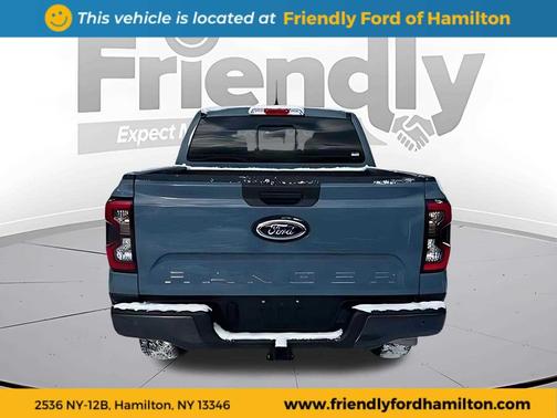 Azure Gray Metallic Tri-Coat 2024 Ford Ranger LARIAT