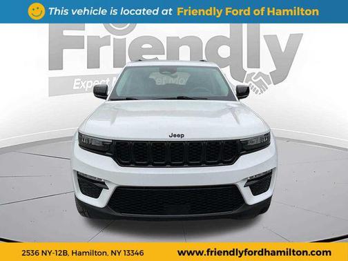 Bright White Clearcoat 2023 Jeep Grand Cherokee Limited