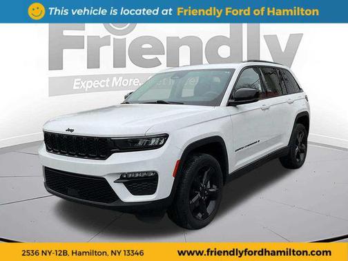Bright White Clearcoat 2023 Jeep Grand Cherokee Limited
