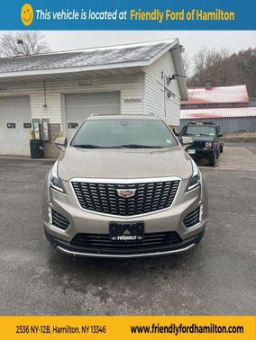 Latte Metallic 2023 Cadillac XT5 Premium Luxury