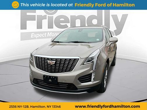 Latte Metallic 2023 Cadillac XT5 Premium Luxury