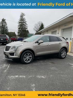 Latte Metallic 2023 Cadillac XT5 Premium Luxury
